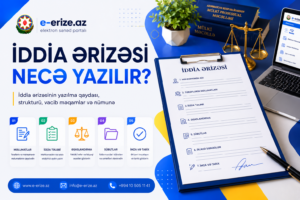 iddia ərizəsi necə yazılır